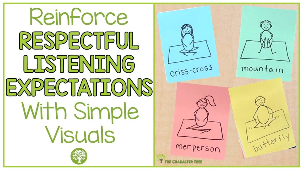 Reinforce Respectful Listening Expectations with Simple Visuals